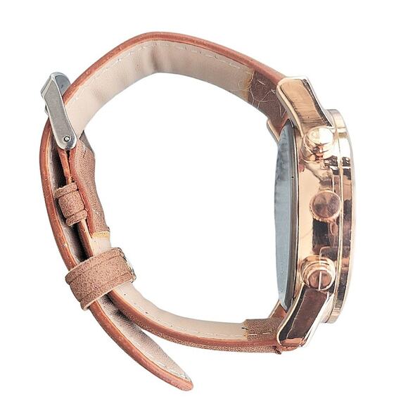 Men's Wonder Rose gold Analog watch with New Battery - Picture 2 of 5